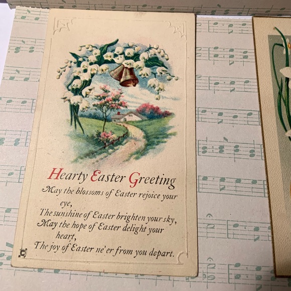 Antique Easter Postcards Lot - Picture 7 of 10